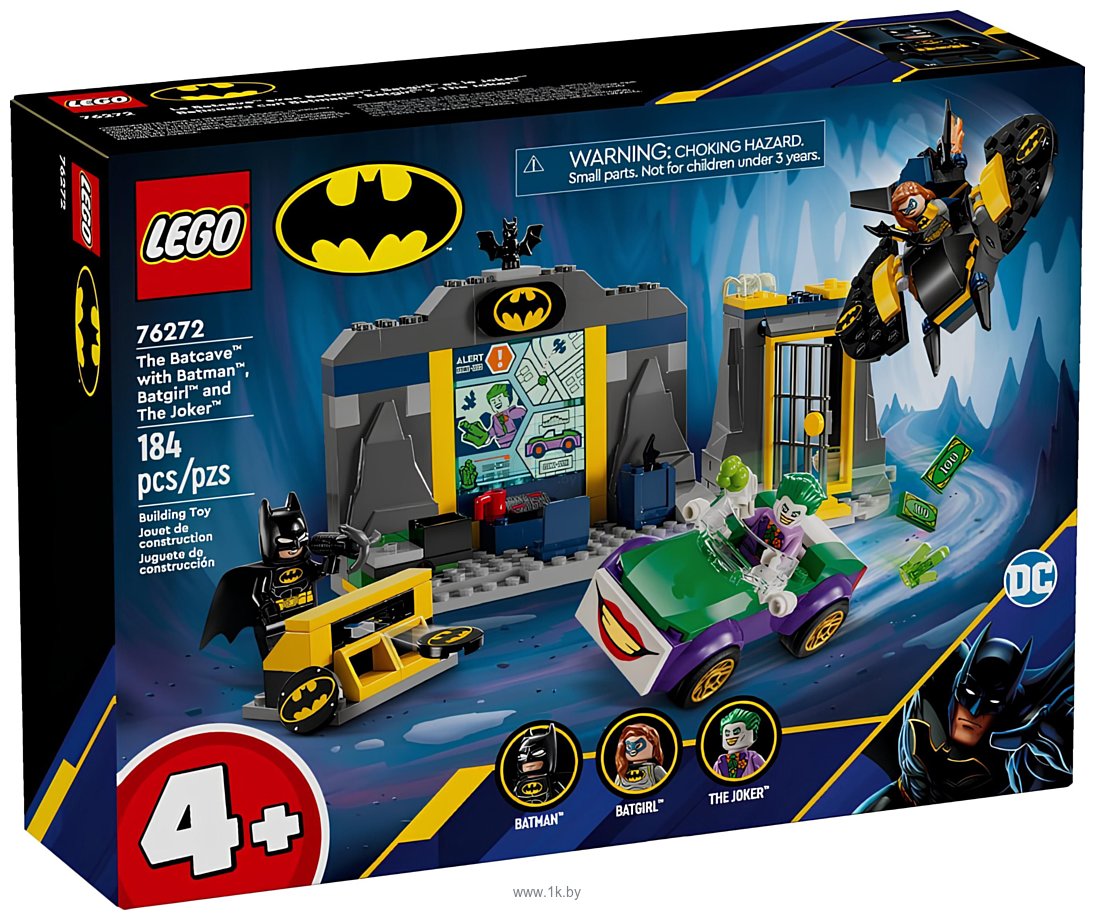 Фотографии LEGO Batman 76272 Бэтмен, Бэтгерл и Джокер в Бэтпещере