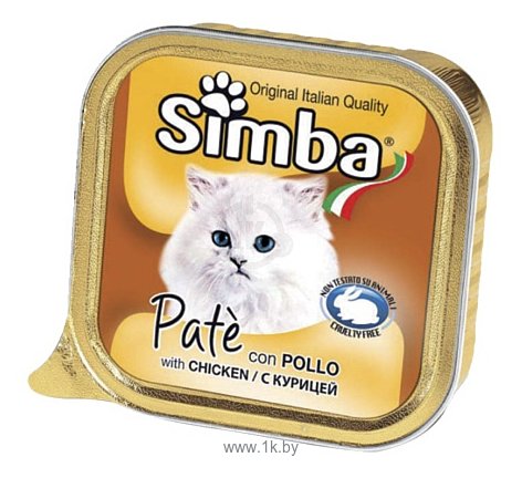 Фотографии Simba Паштет для кошек Курица (0.1 кг) 3 шт.