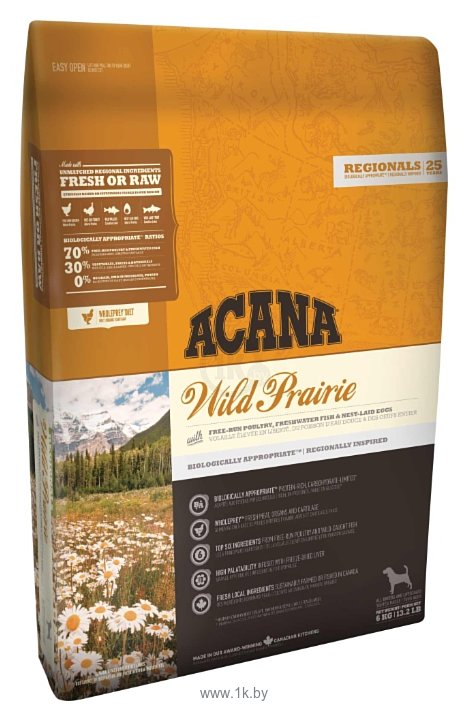 Фотографии Acana (2 кг) Wild Prairie