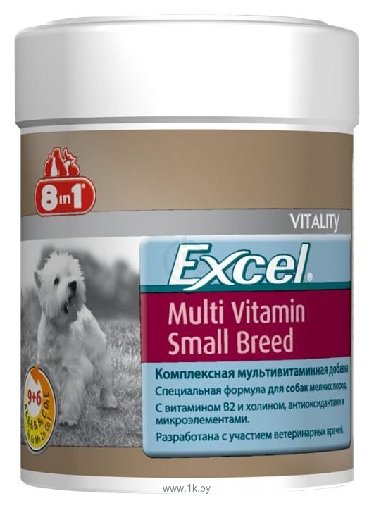 Фотографии 8 In 1 Excel Daily Multi-Vitamin для собак мелких пород