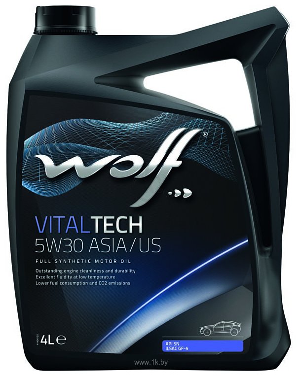 Фотографии Wolf VitalTech 5W-30 ASIA/US 4л