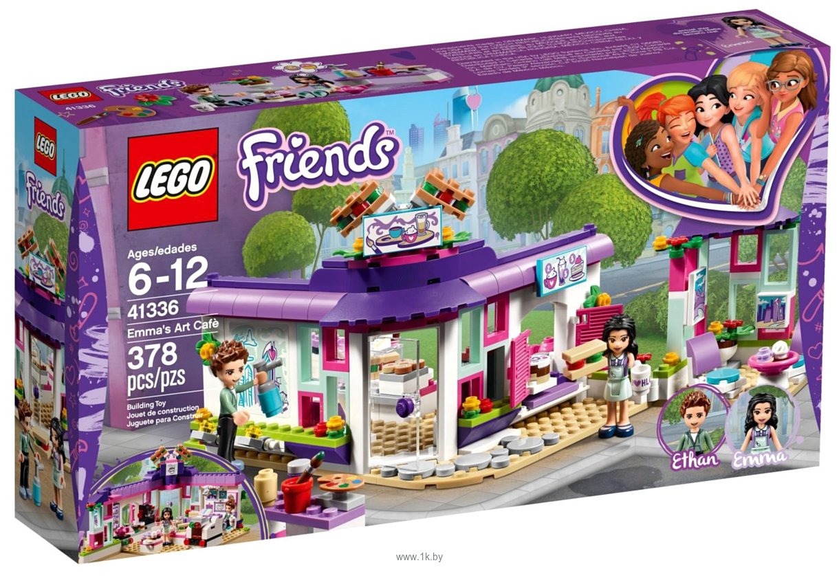 Фотографии LEGO Friends 41336 Арт-кафе Эммы