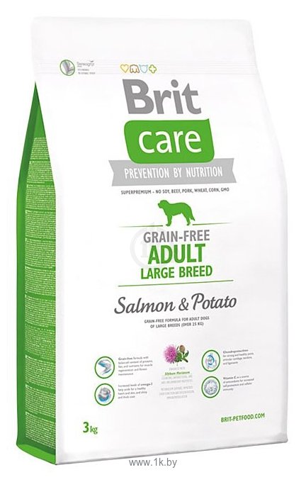 Фотографии Brit Care Adult Large Breed Salmon & Potato (3 кг)