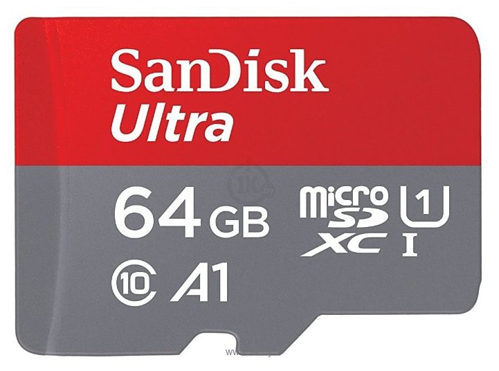 Фотографии SanDisk Ultra SDSQUAR-064G-GN6MA microSDXC 64GB (с адаптером)
