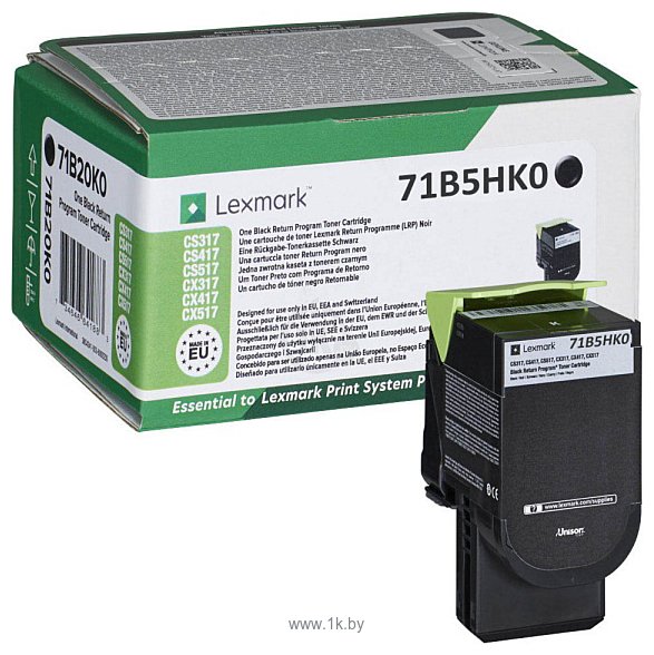 Фотографии Аналог Lexmark 71B5HK0