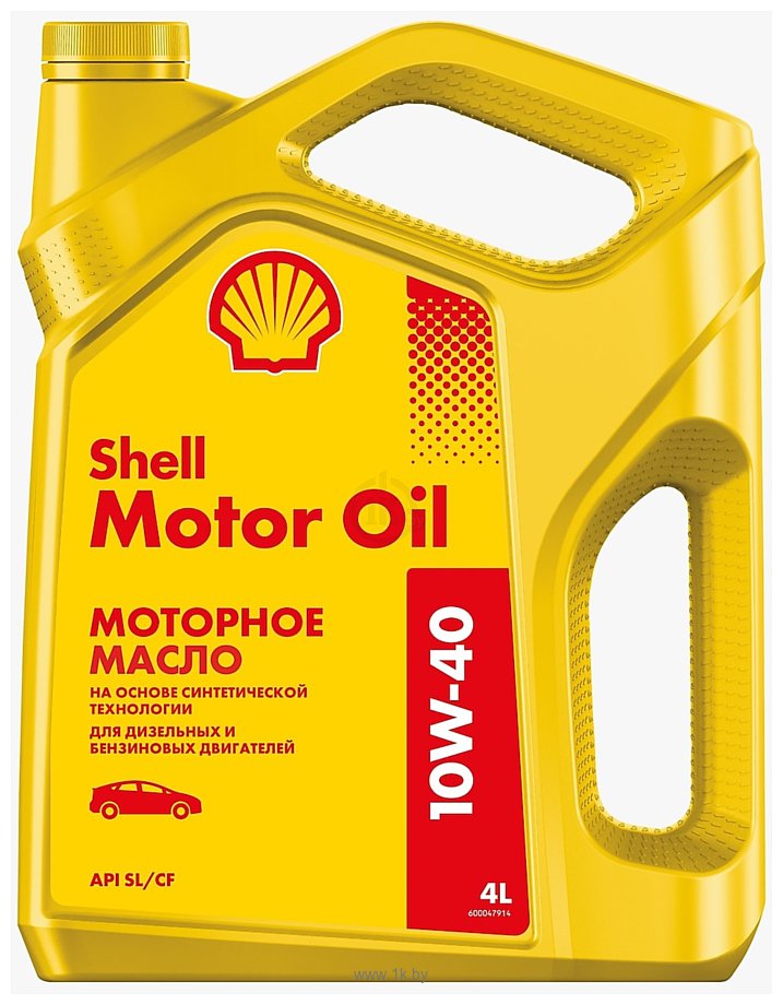 Фотографии Shell Motor Oil 10W-40 4л 550051070
