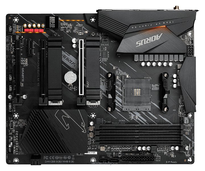 Фотографии GIGABYTE B550 AORUS Elite AX V2 (rev. 1.0)