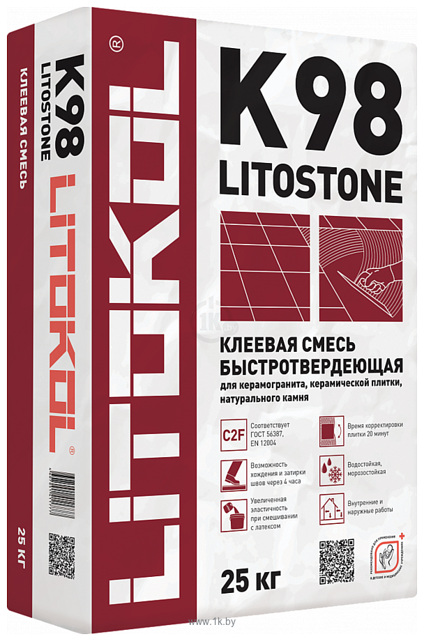 Фотографии Litokol Litostone K98 (25 кг)