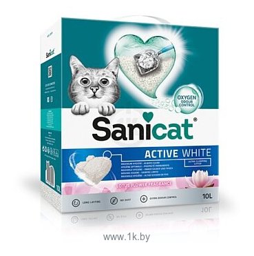 Фотографии Sanicat Active white lotus 10л