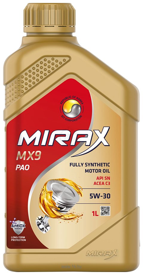 Фотографии Mirax MX9 5W-30 С3 SN 1л