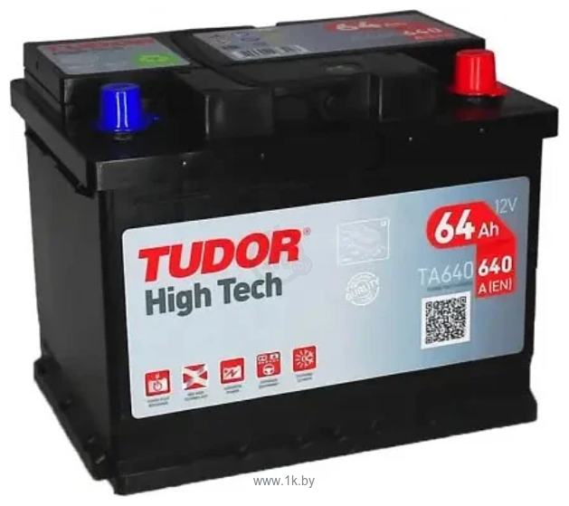 Фотографии Tudor High Tech TA640 R+ (64Ah)