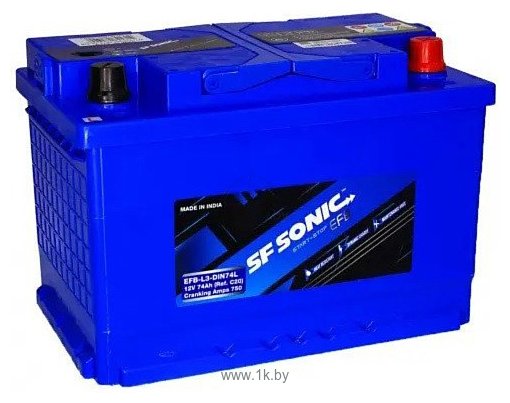 Фотографии SF Sonic EFB R+ 750A (74Ah)