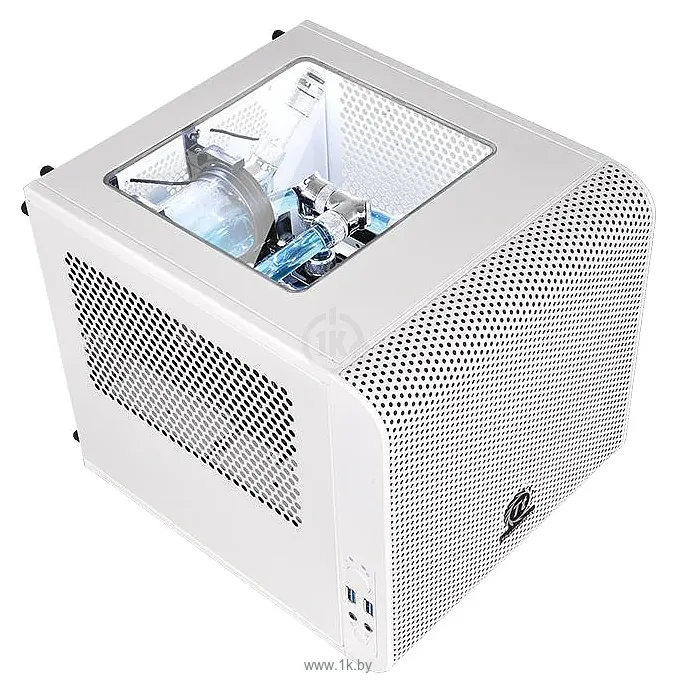 Фотографии Thermaltake Core V1 CA-1B8-00S6WN-01 White