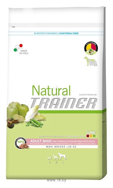 Фотографии TRAINER Natural Adult Maxi Dry-Cured Ham and rice dry (3 кг)