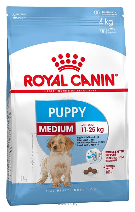 Фотографии Royal Canin Medium Puppy