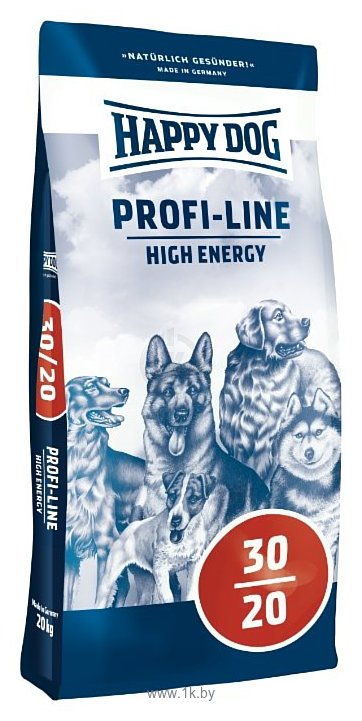 Фотографии Happy Dog (20 кг) Profi-Line High Energy 30/20 для взрослых собак с повышенными потребностями в энергии