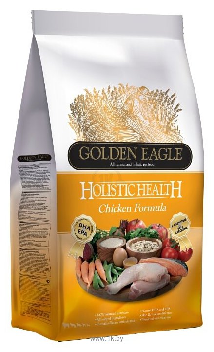 Фотографии Golden Eagle Holistic Health Chicken Formula 26/15 (2 кг)