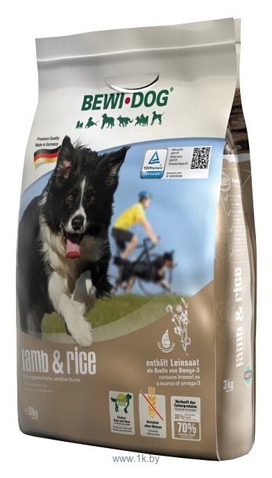 Фотографии Bewi Dog Lamb & Rice для собак с чувствительным пищеварением (3 кг)