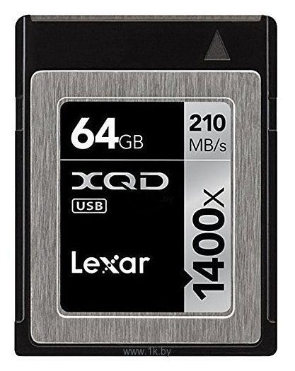 Фотографии Lexar Professional 1400x XQD 2.0 card 64GB