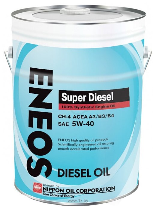 Фотографии Eneos Super Diesel 5W-40 20л