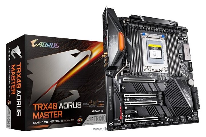 Фотографии GIGABYTE TRX40 AORUS MASTER