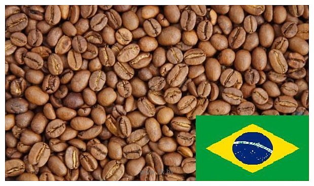 Фотографии Coffee Everyday Арабика Бразилия Серрадо в зернах 1000г