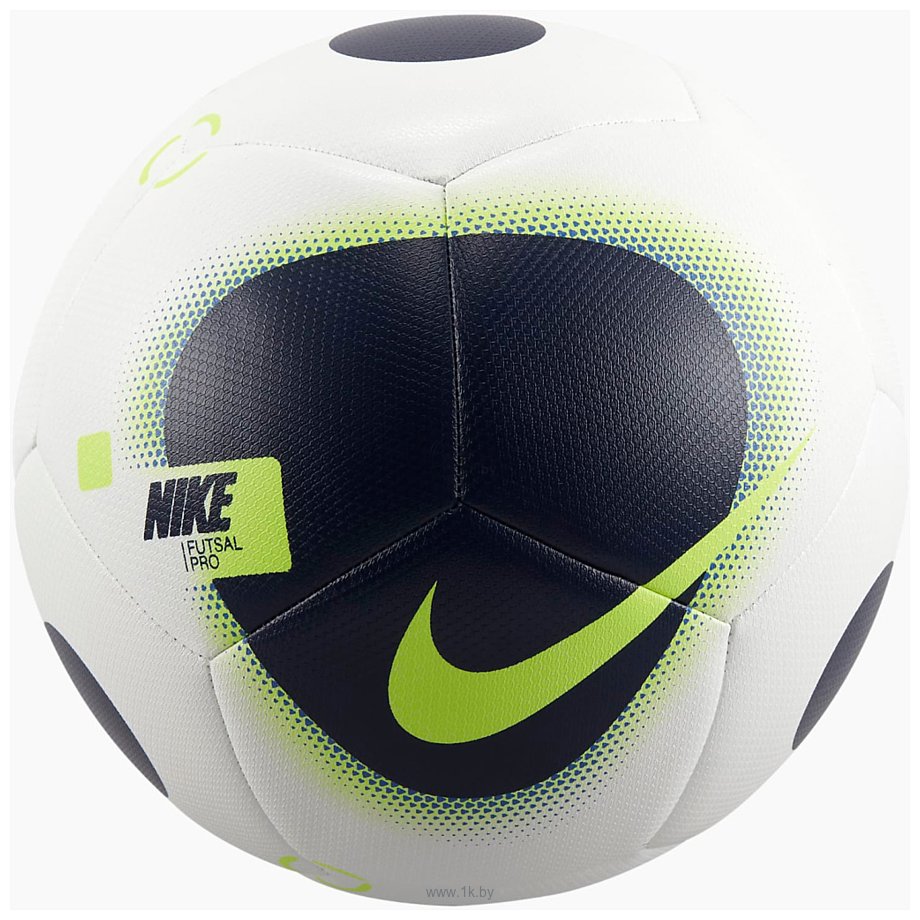 Фотографии Nike Futsal Pro DM4154-100 (4 размер, белый/черный/ зеленый)