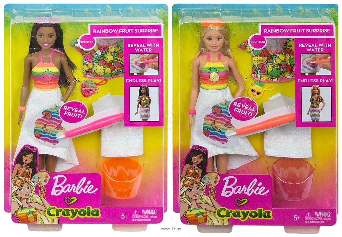 Фотографии Barbie Фруктовый сюрприз Крайола GBK17 (в ассортименте)