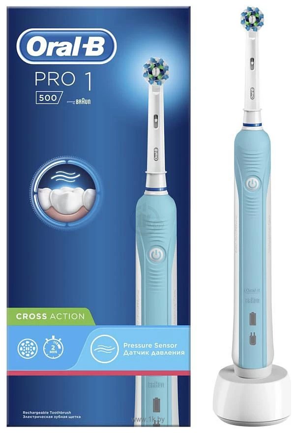 Фотографии Oral-B Pro 1 500 Cross Action D16.513.1U