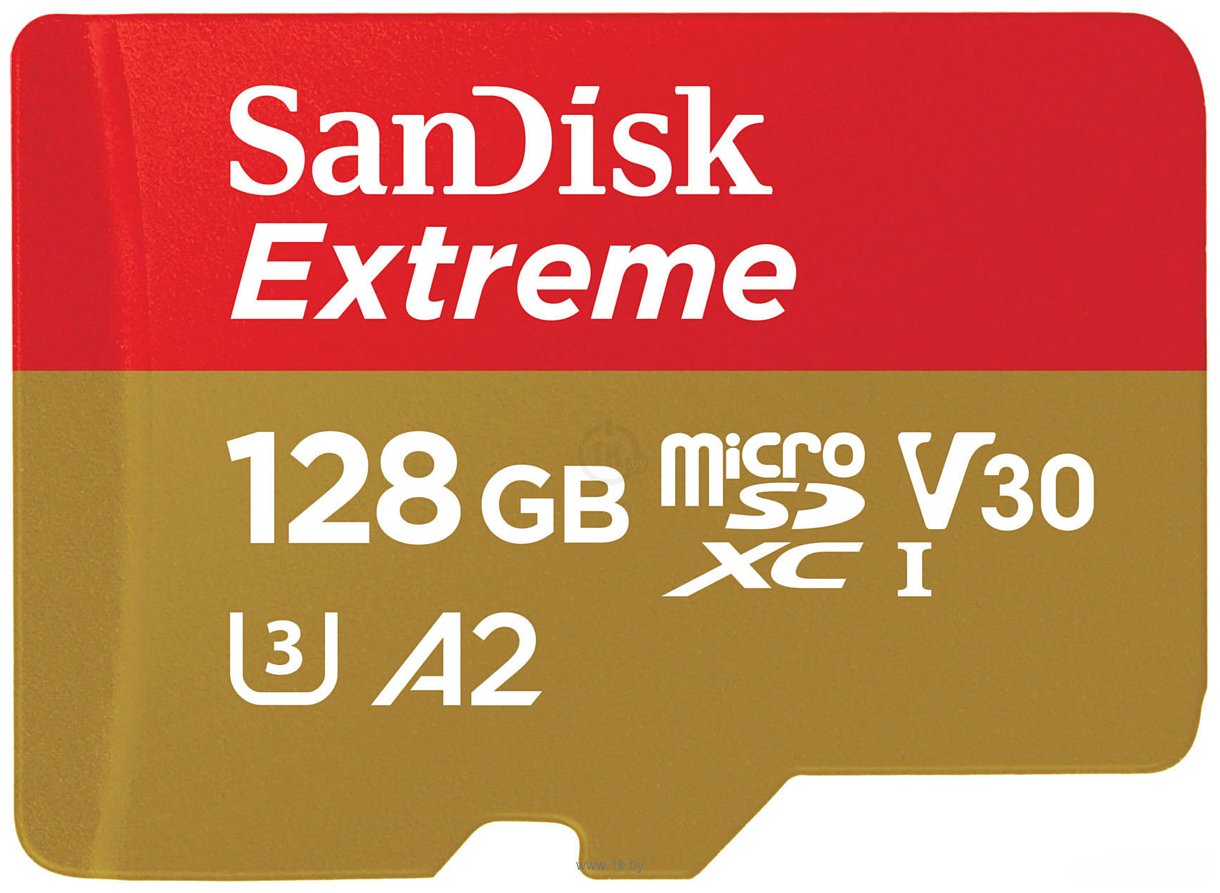 Фотографии SanDisk Extreme microSDXC SDSQXAA-128G-GN6MN 128GB