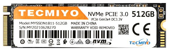 Фотографии Tecmiyo 512GB MYSSDN813-512GB