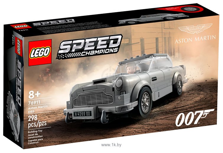 Фотографии LEGO Speed Champions 76911 Спорткар 007 Aston Martin DB5