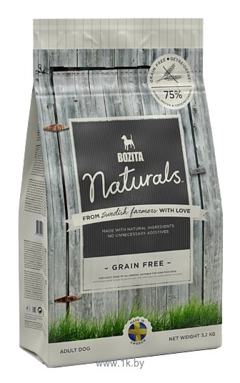 Фотографии Bozita Naturals Grain Free (3.2 кг)