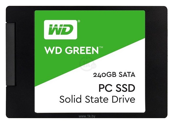 Фотографии Western Digital GREEN PC SSD 240 GB (WDS240G1G0A)