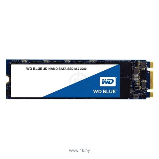 Фотографии Western Digital BLUE 3D NAND SATA SSD 1 TB (WDS100T2B0B)