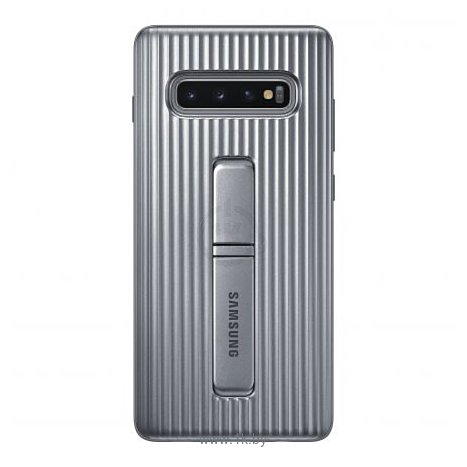 Фотографии Samsung Protective Standing Cover для Samsung Galaxy S10 Plus (серый)