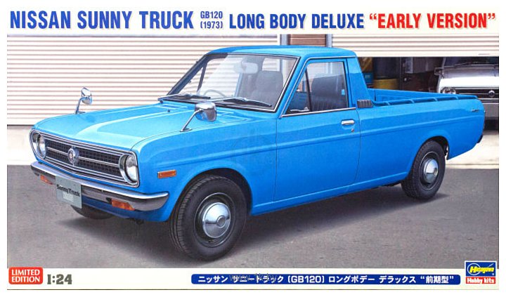 Фотографии Hasegawa Nissan Sunny Truck GB120 Long Body Deluxe