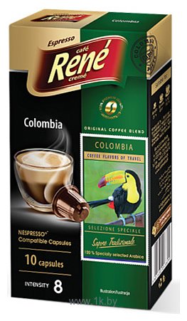 Фотографии Rene Nespresso Colombia 10 шт