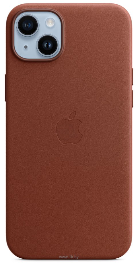 Фотографии Apple MagSafe Leather Case для iPhone 14 Plus (темно-коричневый)