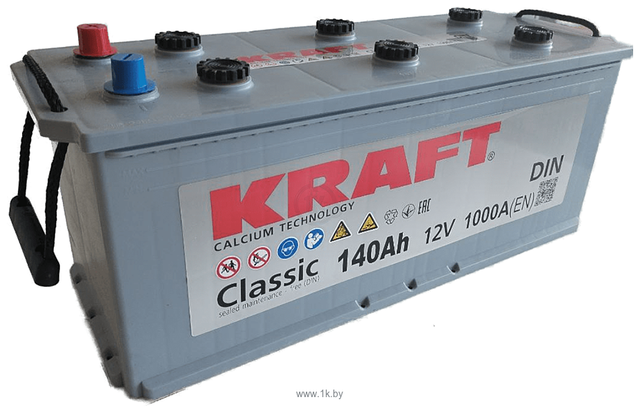 Фотографии KRAFT 140 (3) евро (140Ah)