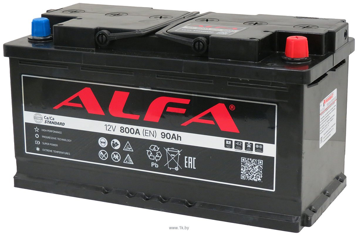 Фотографии ALFA Standard 90 R+ (90Ah)