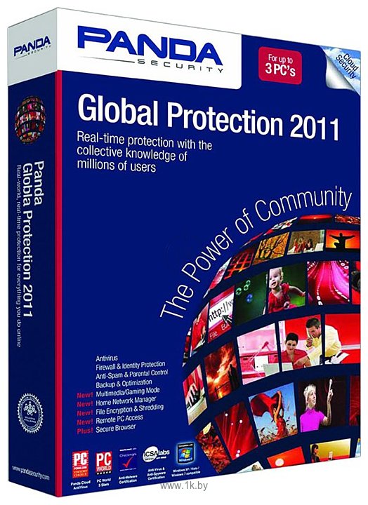 Фотографии Panda Global Protection 2011 (3 ПК, 1 год)