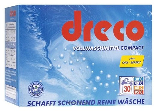 Фотографии Dreco Vollwaschmittel Compact 2.025кг