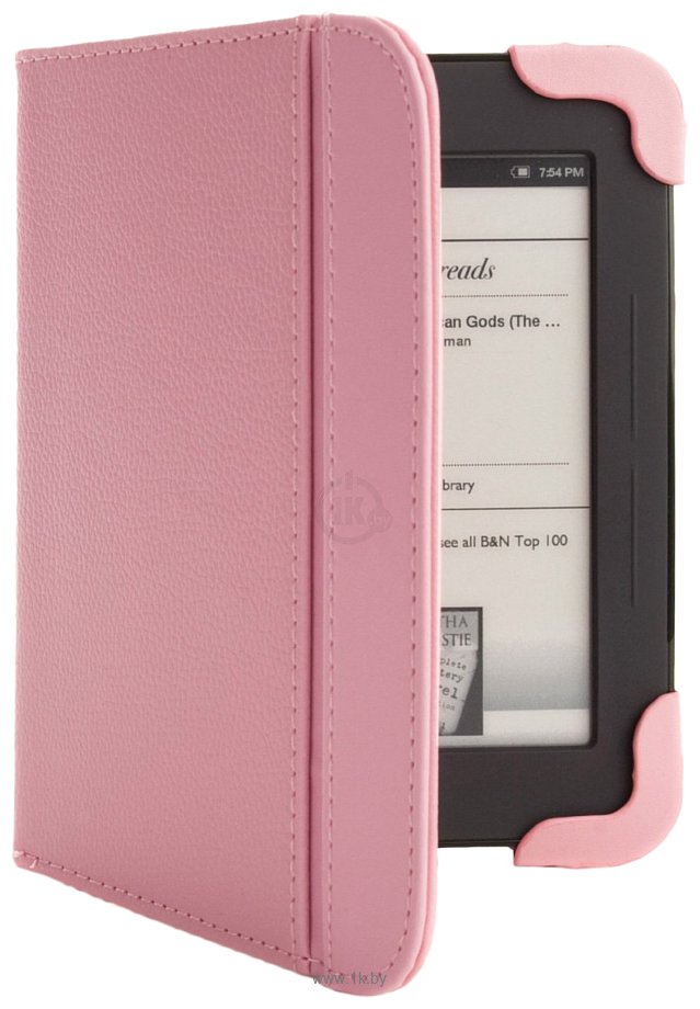 Фотографии iPearl mCover Leather Case for Barnes & Noble Touch 6-inch Pink