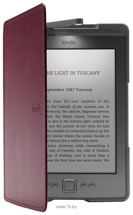 Фотографии Amazon Kindle Lighted Leather Cover Wine Purple