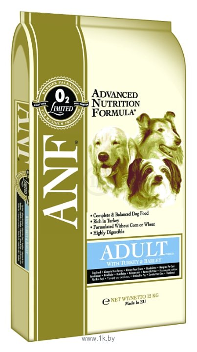 Фотографии ANF (12 кг) Canine Turkey & Barley Adult Dog