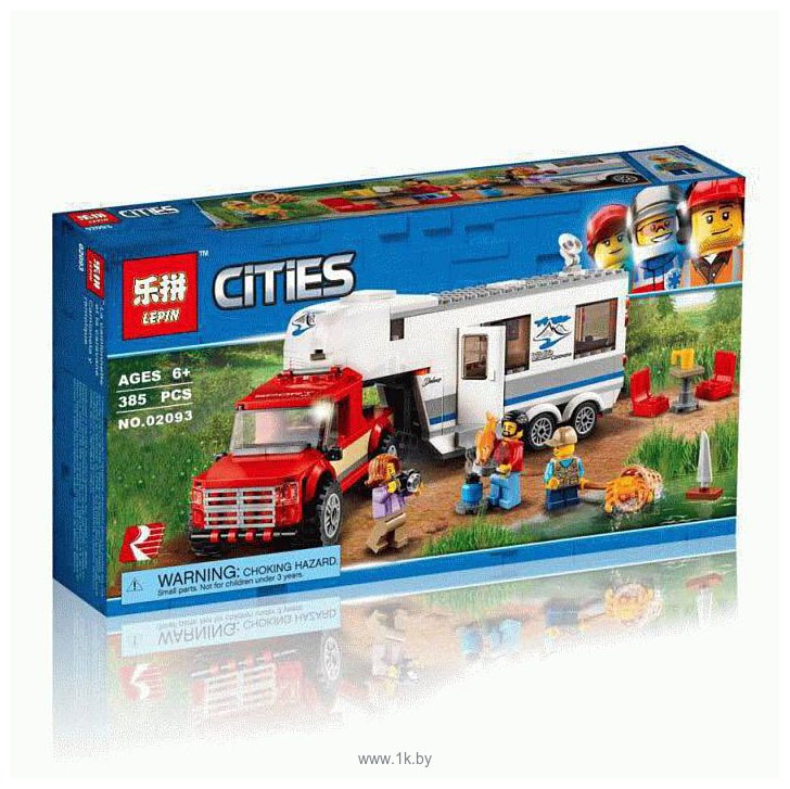 Фотографии Lepin Cities 02093 Дом на колёсах аналог Lego 60182