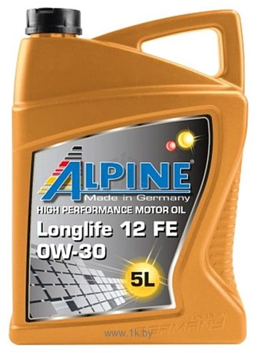 Фотографии Alpine Longlife 12 FE 0W-30 5л