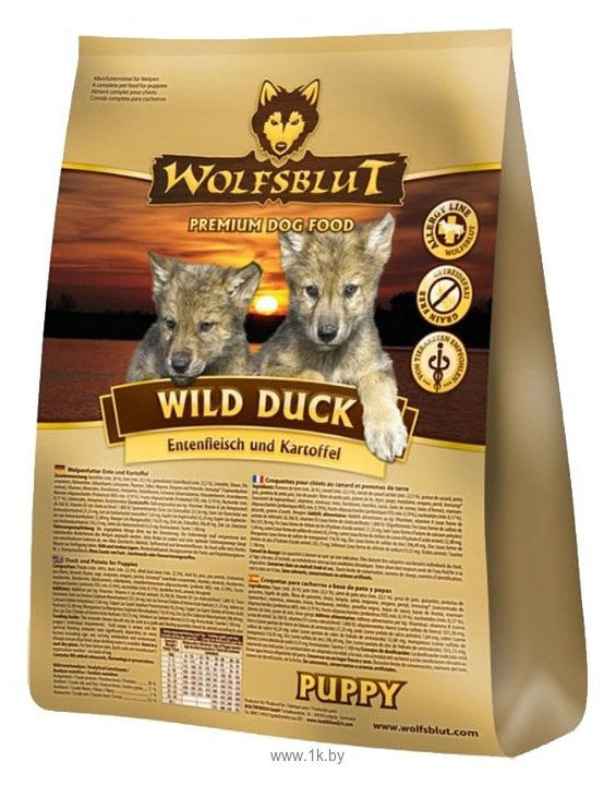 Фотографии Wolfsblut (30 кг) Wild Duck Puppy