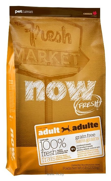 Фотографии NOW FRESH (0.23 кг) Grain Free Adult Dog Food Recipe